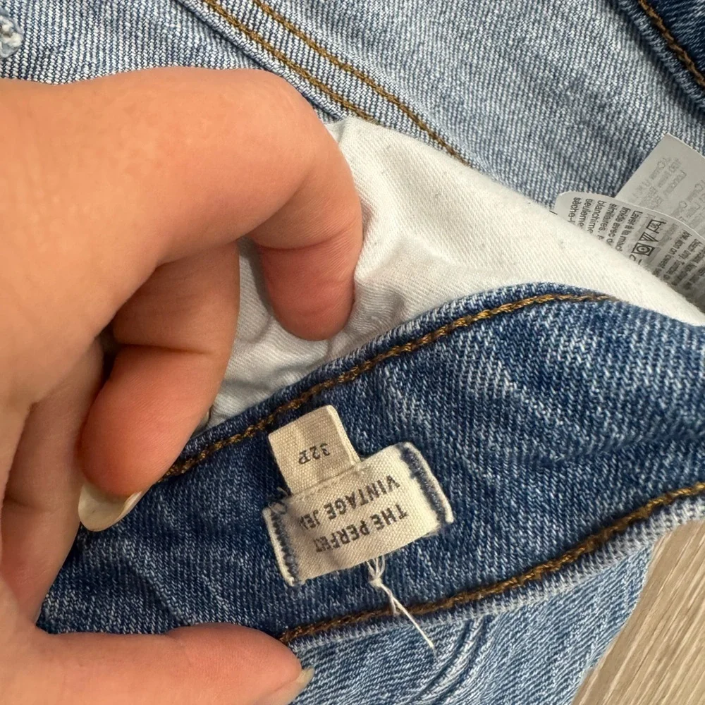 Madewell the perfect vintage jean size 32 P - Picture 5 of 7